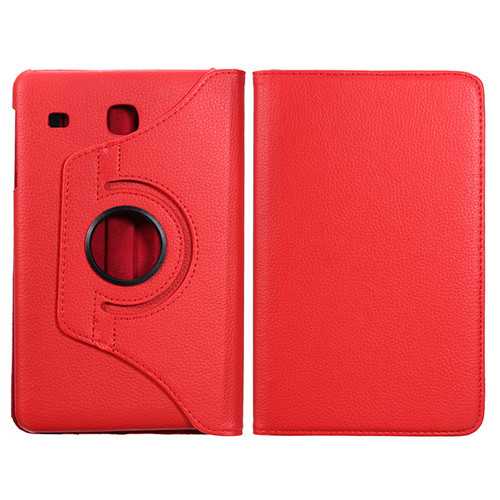 Folding Stand Revolving PU Leather Case Cover 8.0 Inch for Samsung T377