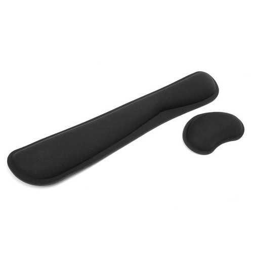 Keyboard Wrist Rest Pad and Mouse Wrist Rest Support Soft Memory Foam Ergonomic