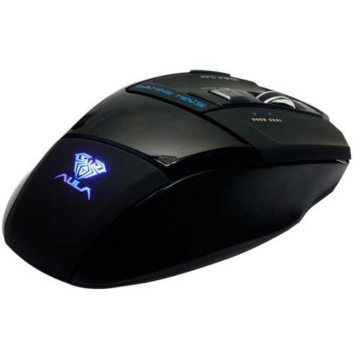 AULA Killing Soul Ice Crystal Version 7D 2000 DPI Adjustable Wired Gaming Mouse