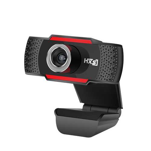 Original HXSJ S30 Foldable 720P HD Webcam Computer Camera with Sound-absorbing Microphone Mic