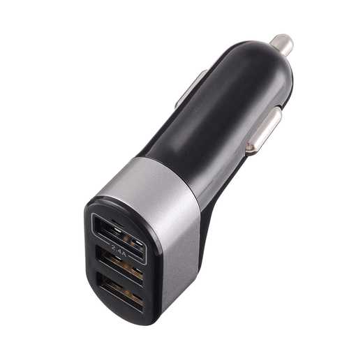 30W 3 USB Port 2.4A Smart Quick Charge Car Charger for Samsung HUAWEI iPhone