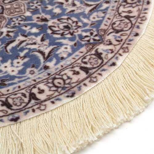 20cm Diameter Bohemia Style Persian Rug Round Mouse Pad Mat