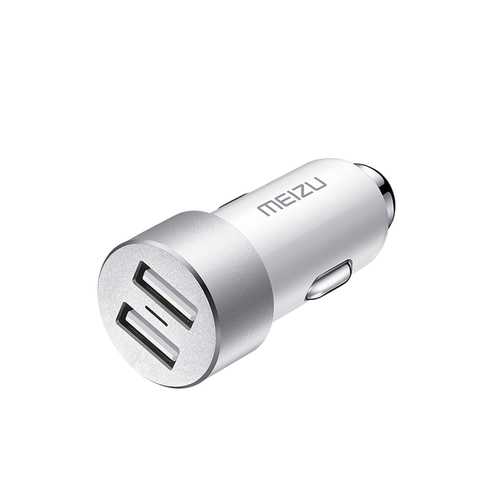 Original MEIZU Dual USB Ports 3.4A Universal Car Charger For Xiaomi Samsung Huawei iPhone iPad
