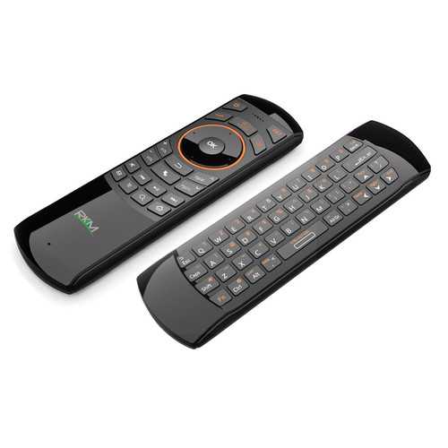 RKM MK705 2.4GHz 3 in 1 Wireless Fly Air Mouse QWERTY Keyboard IR Remote Combo for HTPC Smart TV PC