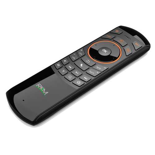 RKM MK705 2.4GHz 3 in 1 Wireless Fly Air Mouse QWERTY Keyboard IR Remote Combo for HTPC Smart TV PC