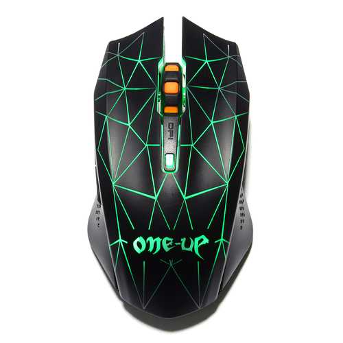 One-Up OM-790 Adjustable 2500DPI 6 Buttons USB Wired Backlight Gaming Mouse for PC Laptop