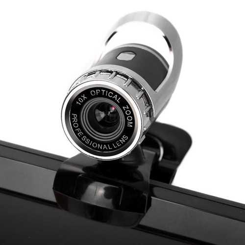 HD Auto White Balance 12M Pixels Webcam with Mic Rotatable Adjustable Camera for PC Laptop