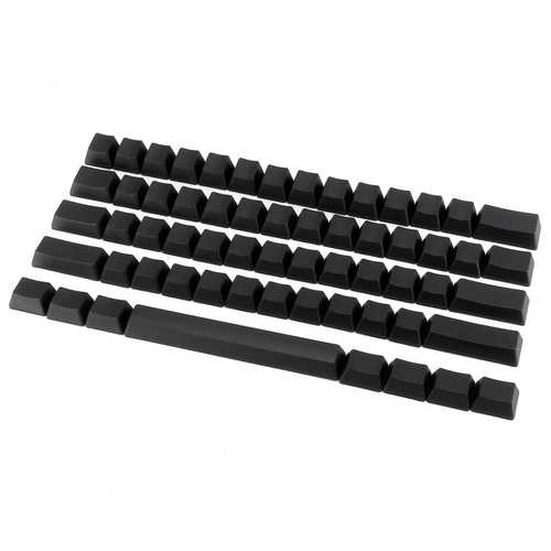 Blank Thick PBT 61 ANSI Keycaps For MX Switches Mechanical Keyboard