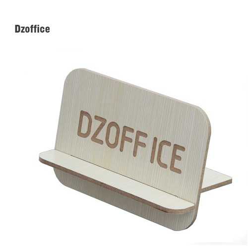 Dzoffice DS001 Nature Wooden Desktop Phone Stand Portable Mobile Holder for iPhone 7 Samsung Xiaomi