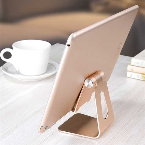 Bakeey™ ALT-4 Aluminum Alloy Adjustable Anti-slip Desktop Stand Charging Holder for iPad Phone Tablet