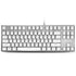 Rapoo V500S Ice Crystal 87 Key USB Wired White Backlit Mechanical Gaming Keyboard Brown Switch