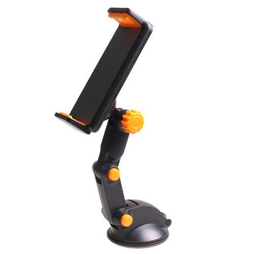 Universal 360°Car Holder Wind Shield Mount Bracket For Cell Phone Pad GPS Tablet Stand