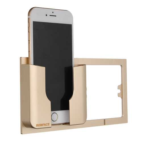 Multifunctional Wall Socket Mobile Phone Stand Wall Charging Holder Bracket for Phone under 6 inches