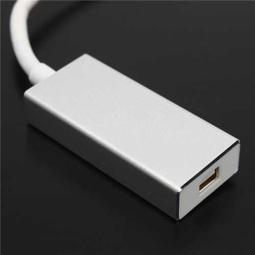 USB-C USB3.1 Type-C To Mini Display Port DP MDP Adapter Cable For Macbook 12''