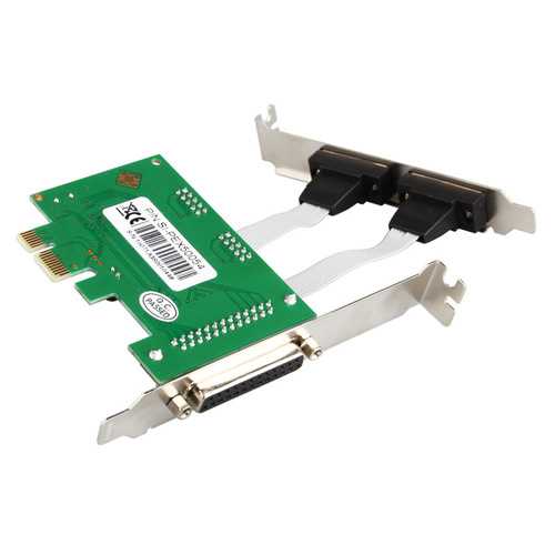 IOCREST IO-PCE382-2S1P PCI-E to 2 Serial Port+1 Parallel Port Expansion Card