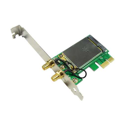 Iocrest IO-MPCEWF-01 300Mbps Mini PCI-E Wireless WiFi Network Card LAN Card