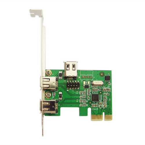 IOCREST IO-PCE6315-2E1I PCI Express to 2+1 1394A Expansion Card HD DV Video Capture Card