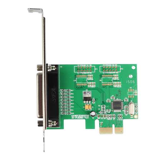 IOCREST IO-PCE382-1P PCI-E to DB25 Print Parallel Port for Desktop