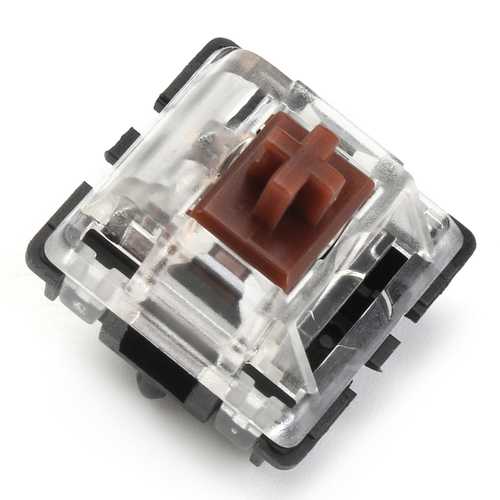 10Pcs 5 Pin Brown Switch Mechanical Keyboard Switch for Gateron RGB Series