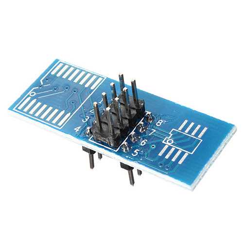 SOP8 SOIC8 Test Clip Module With Cable For EEPROM 93CXX / 25CXX / 24CXX In Circuit Programming