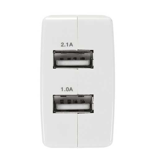 HAWEEL Dual USB 5V 3.1A US Plug Travel Charger