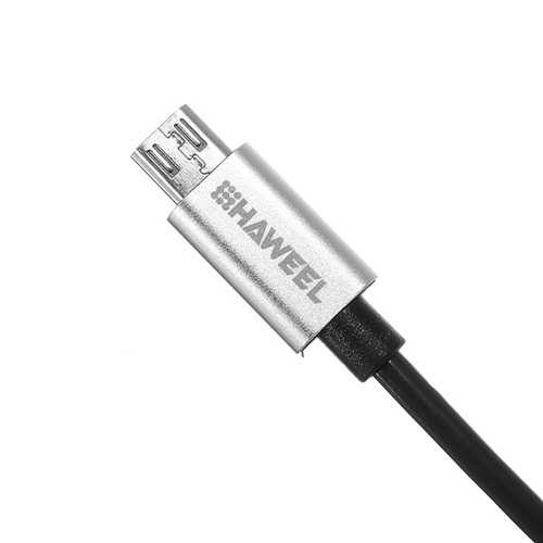 HAWEEL USB 2.0 To Micro USB Spring Coiled Cable