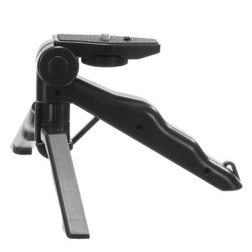 Universal Portable Rotated Desktop Phone Holder Handle Stabilizer Tripod Stand for Cell Phone Camera