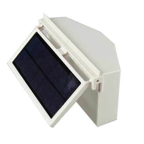 Solar Sun Power Car Auto Air Vent Cool Fan Cooler Ventilation System Radiator Can