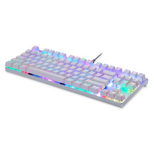 Motospeed CK101 87 Key NKRO RGB Backlit Mechanical Gaming Keyboard Outemu Red Blue Switch