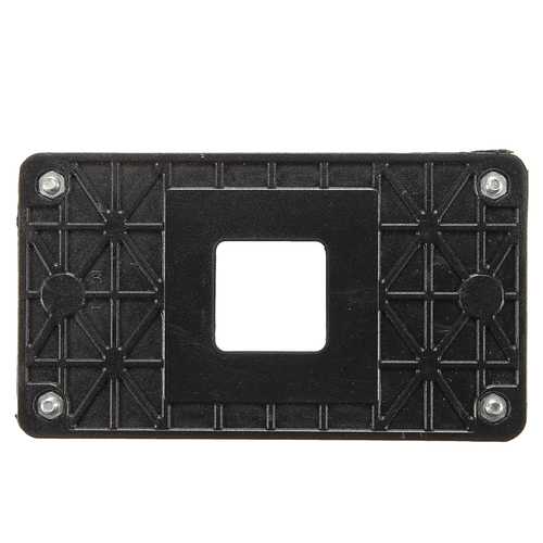 Heat Sink Retention Module Bracket Backplate Black For AM2/AM3/AM3+/FM1/FM2