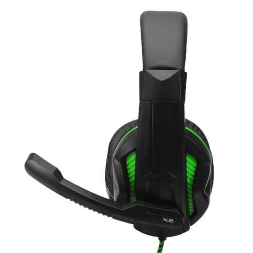 OVANN X2 3.5mm Stereo Headset with Microphone Volume Control for PC GAMING