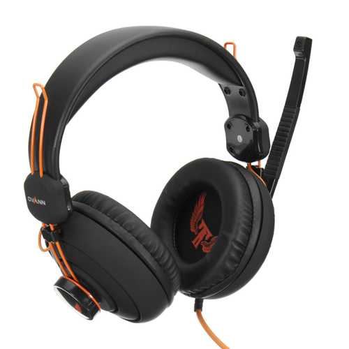 OVANN X7 3.5mm Stereo Headset with Microphone Volume Control for PC GAMING