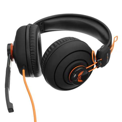 OVANN X7 3.5mm Stereo Headset with Microphone Volume Control for PC GAMING