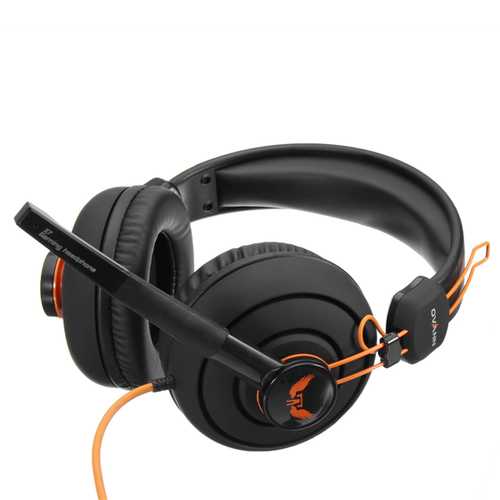 OVANN X7 3.5mm Stereo Headset with Microphone Volume Control for PC GAMING