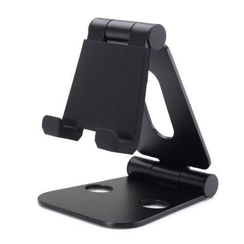 Aluminum Double Folding Bracket Stand For Smartphone Tablet