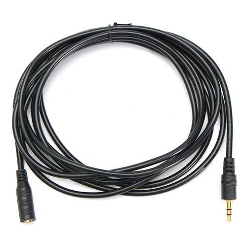 5pz 10 FT 3.5mm Stereo Cavo Audio Maschio a Femmina Estensione Cables Per CUFFIE