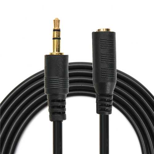 5pz 10 FT 3.5mm Stereo Cavo Audio Maschio a Femmina Estensione Cables Per CUFFIE