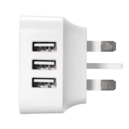 H-18 AU 5V 3.4A 3 USB Travel Charger for Samsung Xiaomi Huawei