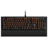 Dareu EK835 104 Keys Orange Light LED Backlight BOX Shaft Gaming Mechanical Keyboard Metal Panel