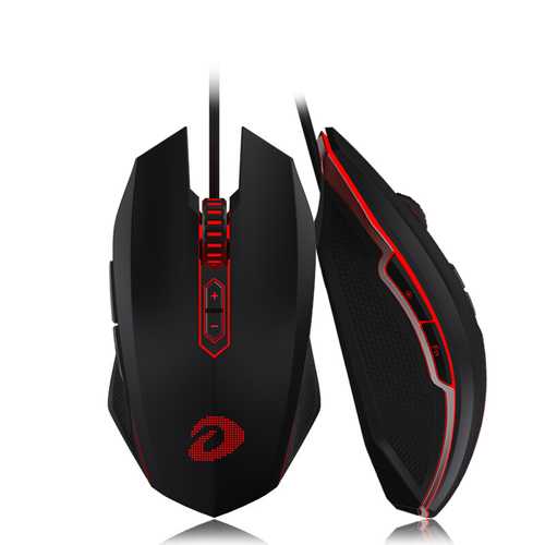 Dareu EM925 8000DPI 7 Buttons Gaming Mouse LED Ergonomic Professional Mice For PC Laptop Desktop