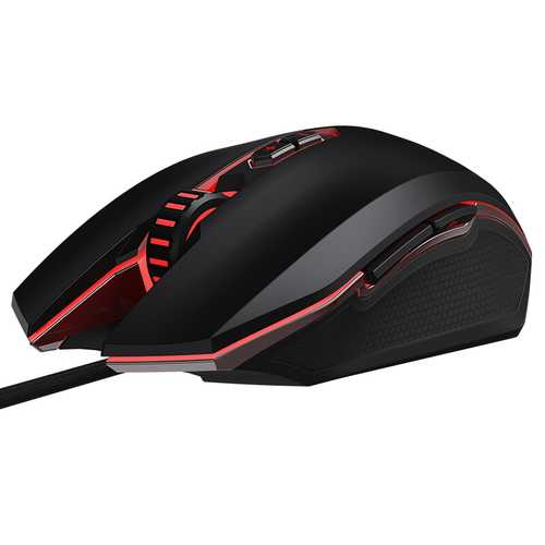 Dareu EM925 8000DPI 7 Buttons Gaming Mouse LED Ergonomic Professional Mice For PC Laptop Desktop