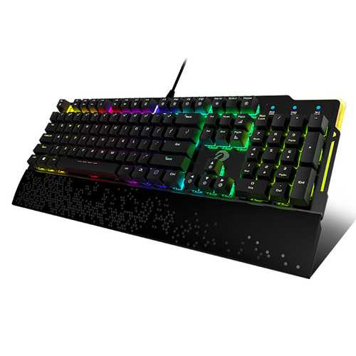 Dareu EK815 104 Keys RGB LED Backlit Brown Switch Mechanical Keyboard For Gamer Computer