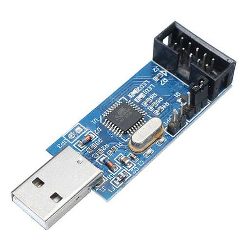 3pcs 3.3V / 5V USBASP USBISP AVR Programmer Downloader USB ISP ASP ATMEGA8 ATMEGA128 Support Win7 64K Over-Current Protection Function With Download Cable