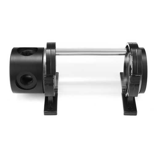 G1/4 50mm x 140mm Acrylic Cylinder Reservoir Water Cooling Tank For PC Liquid Cooling