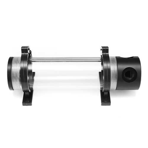 G1/4 50mmx190mm Acrylic Cylinder Reservoir Water Cooling Tank For PC Liquid Cooling