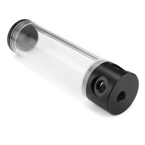 G1/4 50mmx190mm Acrylic Cylinder Reservoir Water Cooling Tank For PC Liquid Cooling