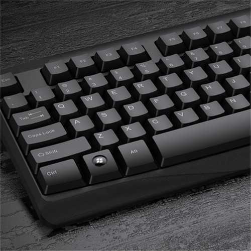 Universal 2.4GHz Wireless Silent 104 Keys Gaming Keyboard Mouse Set Comb for Desktop Notebook