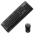 Universal 2.4GHz Wireless Silent 104 Keys Gaming Keyboard Mouse Set Comb for Desktop Notebook