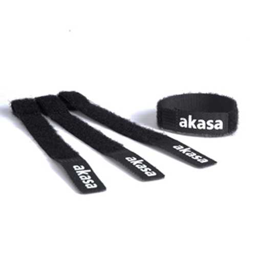 Akasa AK-TK-02 Nylon Pasting Binding Cable Organizer Tidy Kit Managing Electrical Cables