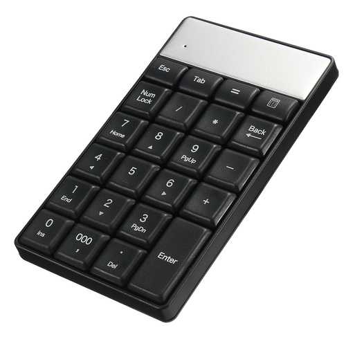 2.4GHz Wireless Mini 23 Keys USB Numeric Keypad Numpad For Desktop PC Laptop